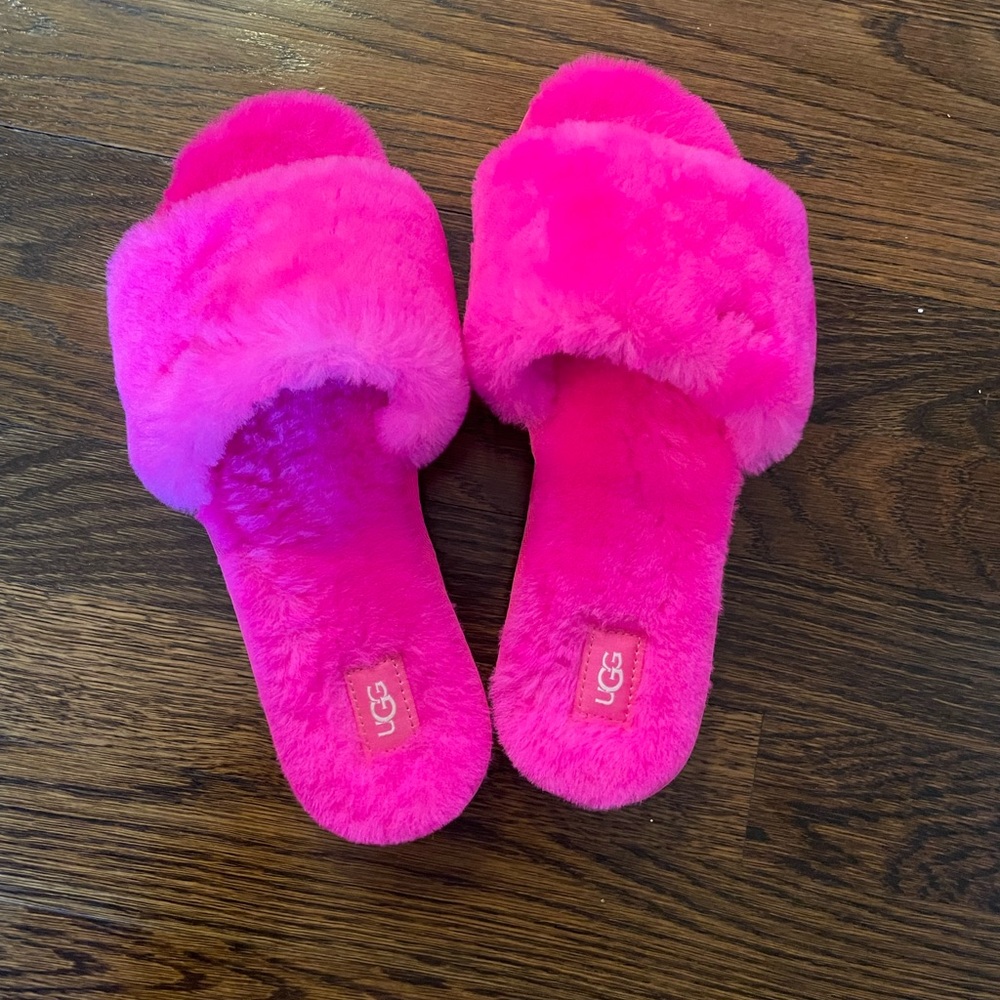 UGG plush slippers